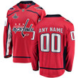 Washington Capitals 2018 Stanley Cup Champions Home Breakaway Custom Jersey - Red - Cfjersey.store