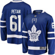Nic Petan Toronto Maple Leafs Fanatics Branded Replica Player Jersey - Blue - Cfjersey.store
