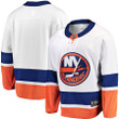 New York Islanders Fanatics Branded Breakaway Away Jersey - White - Cfjersey.store