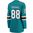 Brent Burns San Jose Sharks Fanatics Branded Women's Home Breakaway Player Jersey - Teal - Cfjersey.store