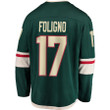 Marcus Foligno Minnesota Wild Fanatics Branded Youth Breakaway Player Jersey - Green - Cfjersey.store