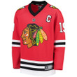 Jonathan Toews Chicago Blackhawks Fanatics Branded Youth Replica Player Jersey - Red - Cfjersey.store
