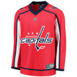 Washington Capitals Fanatics Branded Youth Home Replica Blank Jersey - Red - Cfjersey.store