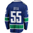 Alex Biega Vancouver Canucks Fanatics Branded Breakaway Player Jersey - Blue Color - Cfjersey.store