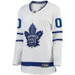 Toronto Maple Leafs Fanatics Branded Women's Away Breakaway Custom Jersey - White - Cfjersey.store