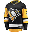 Tristan Jarry Pittsburgh Penguins Fanatics Branded Home Breakaway Player Jersey - Black - Cfjersey.store