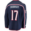 Brandon Dubinsky Columbus Blue Jackets Fanatics Branded Breakaway Jersey - Navy - Cfjersey.store