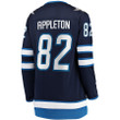 Mason Appleton Winnipeg Jets Fanatics Branded Women's Home Breakaway Player Jersey - Navy - Cfjersey.store