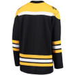 Boston Bruins Fanatics Branded Youth Home Replica Blank Jersey - Black - Cfjersey.store