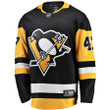 Adam Johnson Pittsburgh Penguins Fanatics Branded Home Breakaway Player Jersey - Black - Cfjersey.store