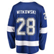 Luke Witkowski Tampa Bay Lightning Fanatics Branded Replica Player Jersey - Blue - Cfjersey.store