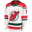 Taylor Hall New Jersey Devils Fanatics Branded Alternate Breakaway Player Jersey - White - Cfjersey.store