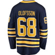 Victor Olofsson Buffalo Sabres Fanatics Branded Breakaway Team Color Player Jersey - Navy - Cfjersey.store