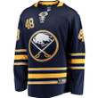Matt Hunwick Buffalo Sabres Fanatics Branded Breakaway Team Color Player Jersey - Navy - Cfjersey.store