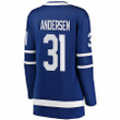 Frederik Andersen Toronto Maple Leafs Fanatics Branded Women's Breakaway Player Jersey - Blue - Cfjersey.store