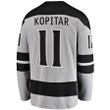Anze Kopitar Los Angeles Kings Fanatics Branded Alternate Breakaway Player Jersey - Gray - Cfjersey.store
