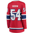 Charles Hudon Montreal Canadiens Fanatics Branded Women's Home Breakaway Player Jersey - Red - Cfjersey.store