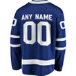Toronto Maple Leafs Fanatics Branded Home Breakaway Custom Jersey - Blue - Cfjersey.store