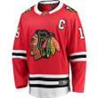 Jonathan Toews Chicago Blackhawks Fanatics Branded Breakaway Player Jersey - Red - Cfjersey.store