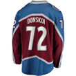 Joonas Donskoi Colorado Avalanche Fanatics Branded Breakaway Player Jersey - Burgundy - Cfjersey.store