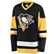 Pittsburgh Penguins Fanatics Branded Premier Breakaway Heritage Blank Jersey - Black - Cfjersey.store
