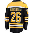Par Lindholm Boston Bruins Fanatics Branded Replica Player Jersey - Black - Cfjersey.store