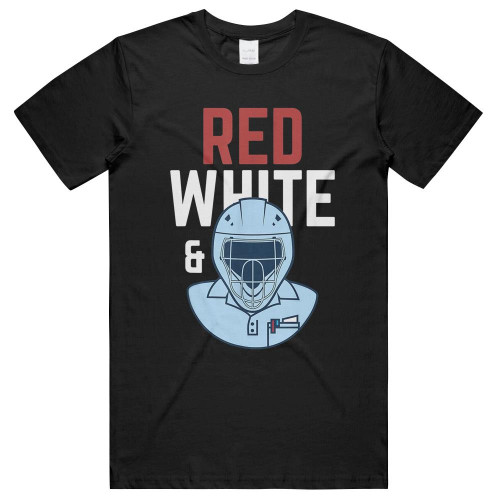 Baseball Umpire Red White Blue Usa America Shirt Unisex T-Shirts