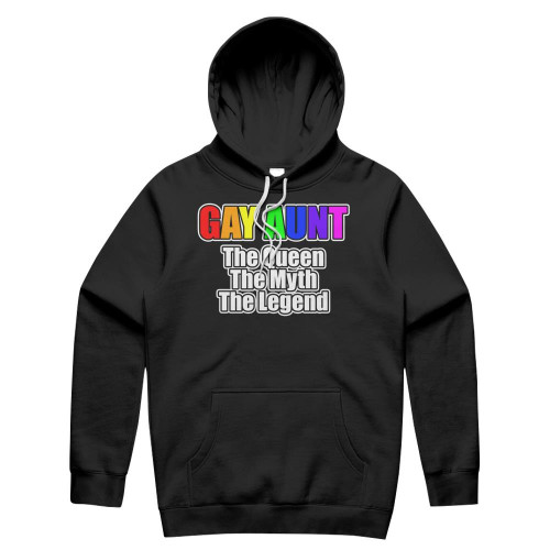 Gay Aunt The Queen The Myth The Legend LGBT Unisex Hoodie