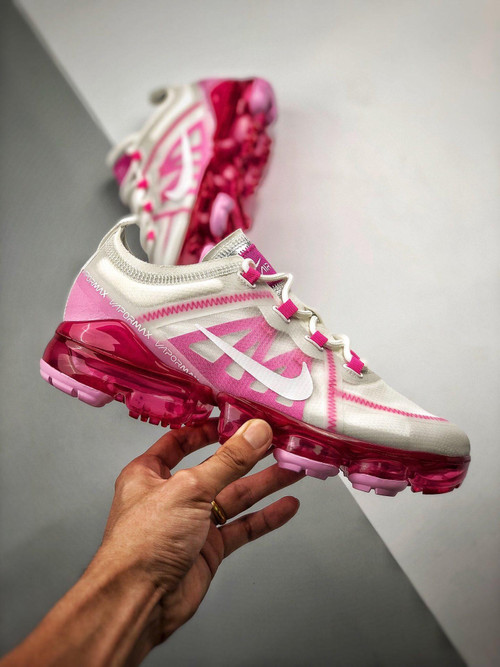 Nike WMNS Air VaporMax 2019 White/Pink Rise On Sale