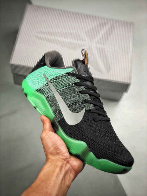 Nike Kobe 11 Elite Low “All-Star” Green Glow/Black-Persian Violet For Sale