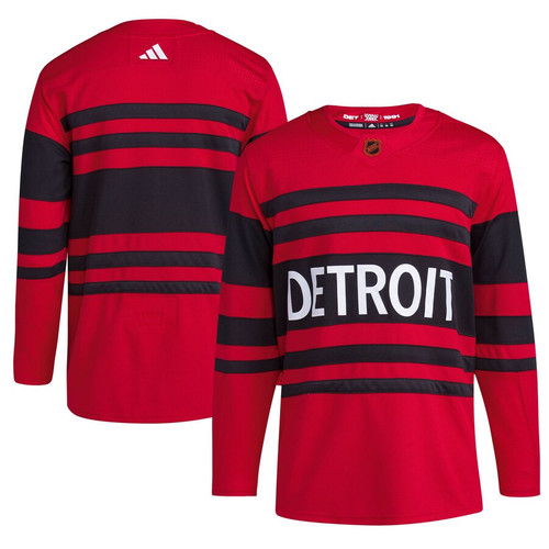 Detroit Red Wings adidas Reverse Retro 2.0 Blank Jersey - Red - Cfjersey.store