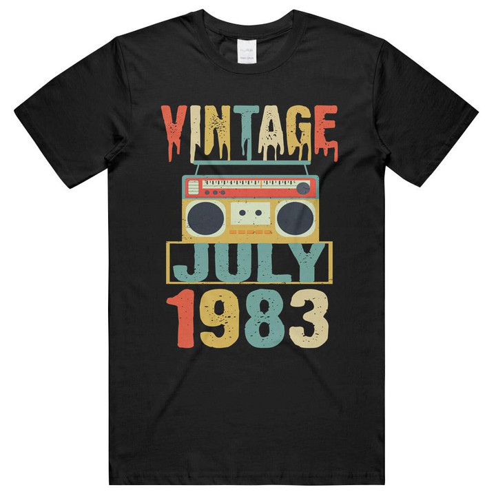 Birthday Vintage July 1983 Unisex T-Shirts