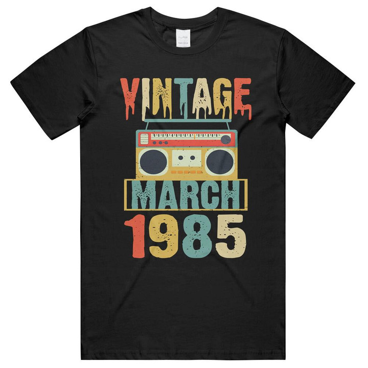 Birthday Vintage March 1985 Unisex T-Shirts