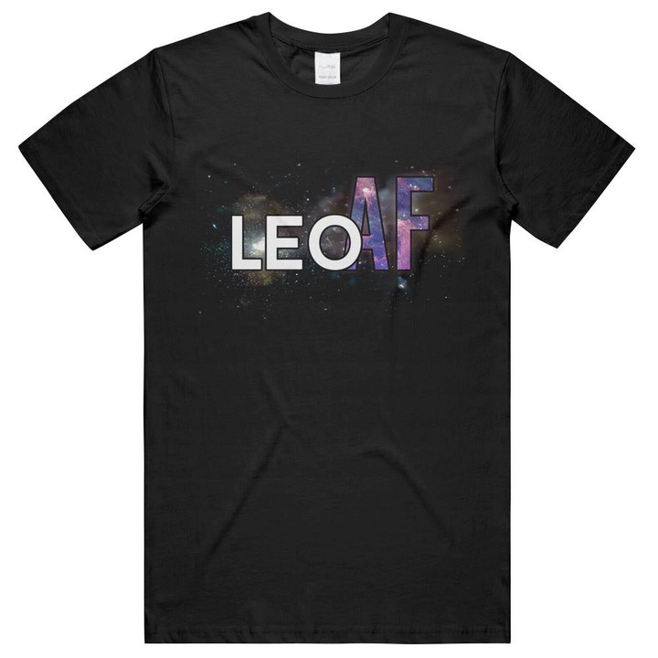 Horoscope Leo Af Leo Birthday Pride Galaxy Unisex T-Shirts