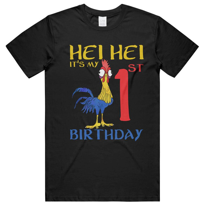 Hei It's My 1st Birthday Funny Baby 1 Year Old Unisex T-Shirts