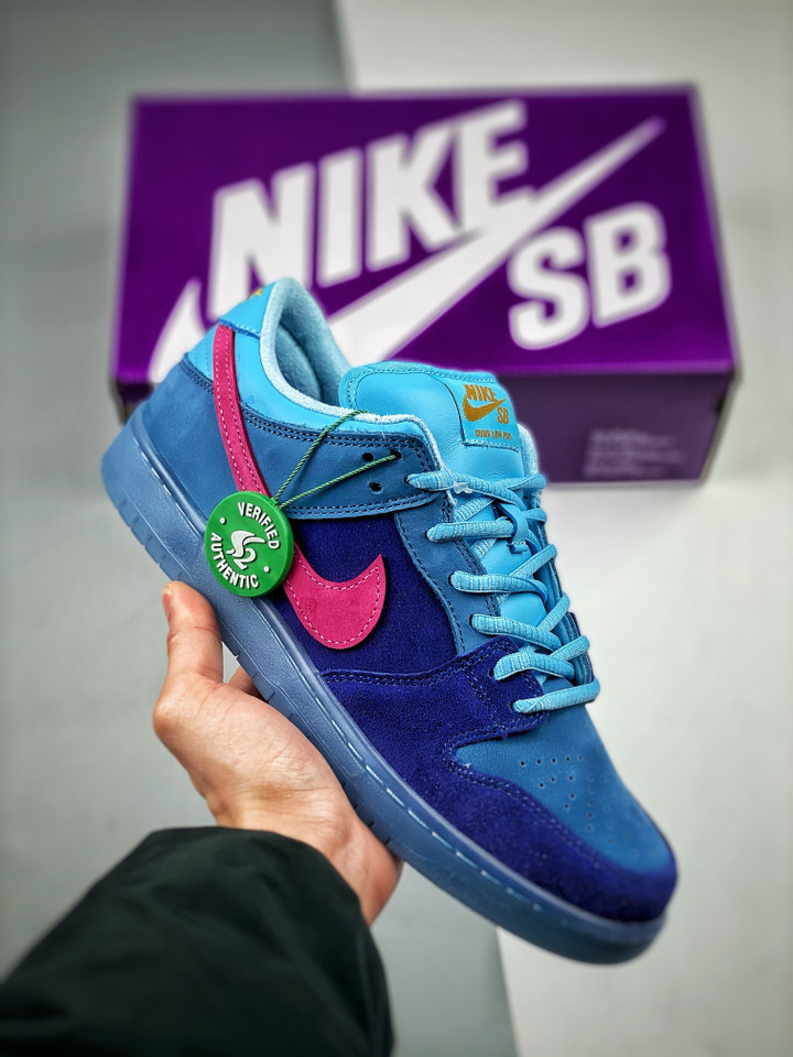 Run The Jewels x Nike SB Dunk Low Deep Royal Blue/Pink DO9404-400 For Sale