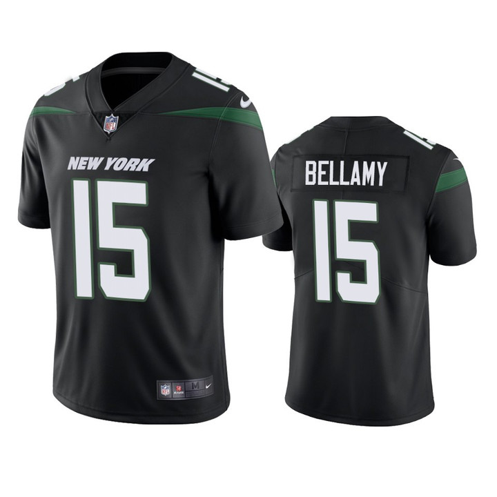 New York Jets #15 Josh Bellamy Black Vapor Untouchable Limited Jersey - Men's - Cfjersey.store
