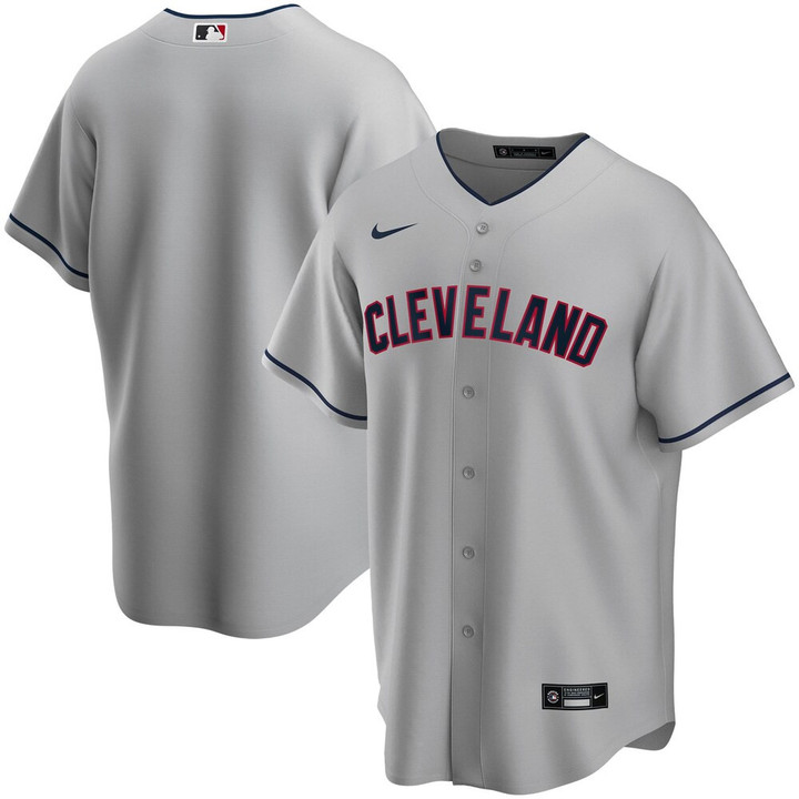 Cleveland Indians Nike Road 2020 Team Jersey - Gray Color - Cfjersey.store