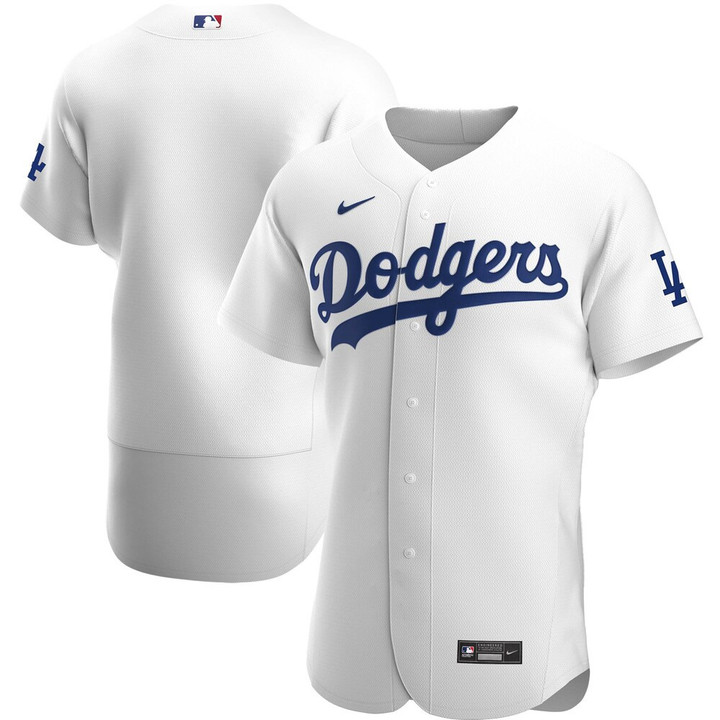 Los Angeles Dodgers Nike Home 2020 Team Jersey - White - Cfjersey.store