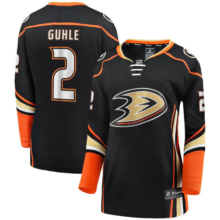 Brendan Guhle Anaheim Ducks Fanatics Branded Women's Home Breakaway Player Jersey - Black - Cfjersey.store