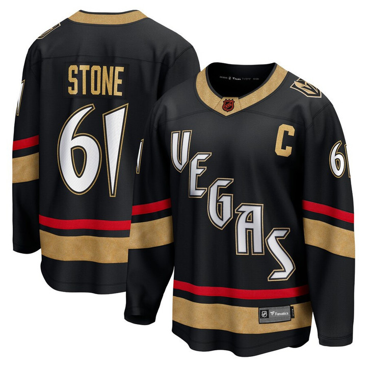 Mark Stone Vegas Golden Knights Fanatics Branded Special Edition 2.0 Breakaway Player Jersey - Black - Cfjersey.store