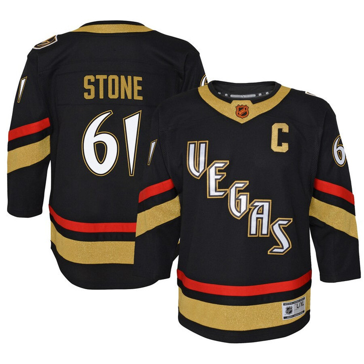Mark Stone Vegas Golden Knights Youth Special Edition 2.0 Premier Player Jersey - Black - Cfjersey.store