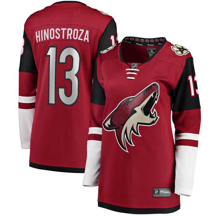 Vinnie Hinostroza Arizona Coyotes Fanatics Branded Women's Home Breakaway Player Jersey - Garnet - Cfjersey.store