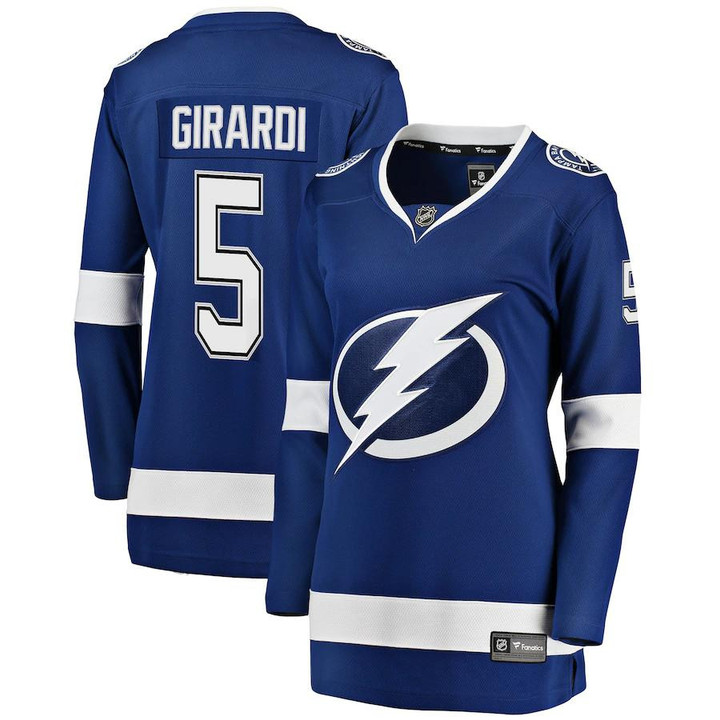 Dan Girardi Tampa Bay Lightning Fanatics Branded Women's Breakaway Player Jersey - Blue - Cfjersey.store
