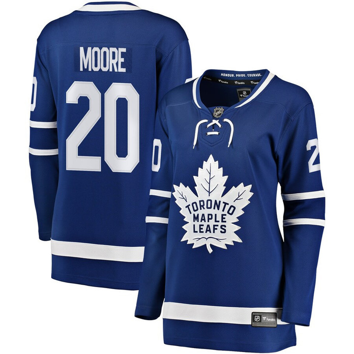 Dominic Moore Toronto Maple Leafs Fanatics Branded Women's Breakaway Player Jersey - Blue - Cfjersey.store