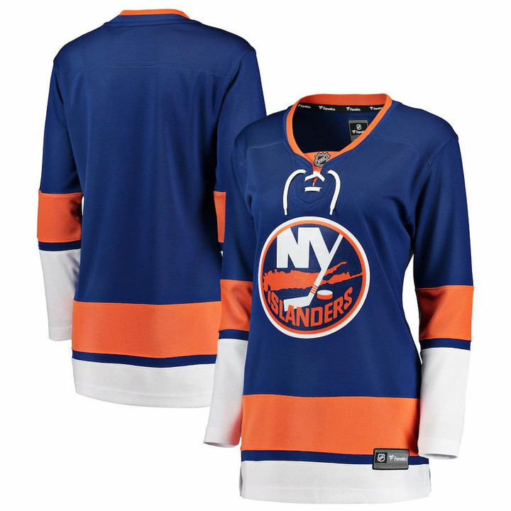 New York Islanders Fanatics Branded Women's Breakaway Home Jersey - Blue - Cfjersey.store