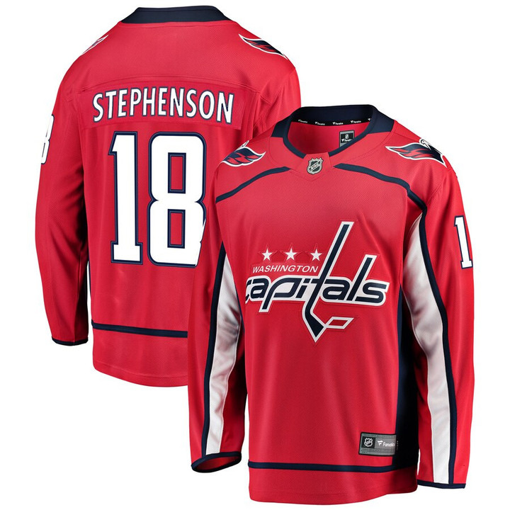 Chandler Stephenson Washington Capitals Fanatics Branded Youth Breakaway Player Jersey - Red - Cfjersey.store