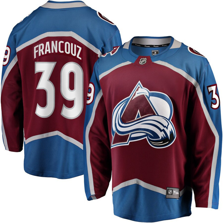 Pavel Francouz Colorado Avalanche Fanatics Branded Breakaway Player Jersey - Burgundy - Cfjersey.store