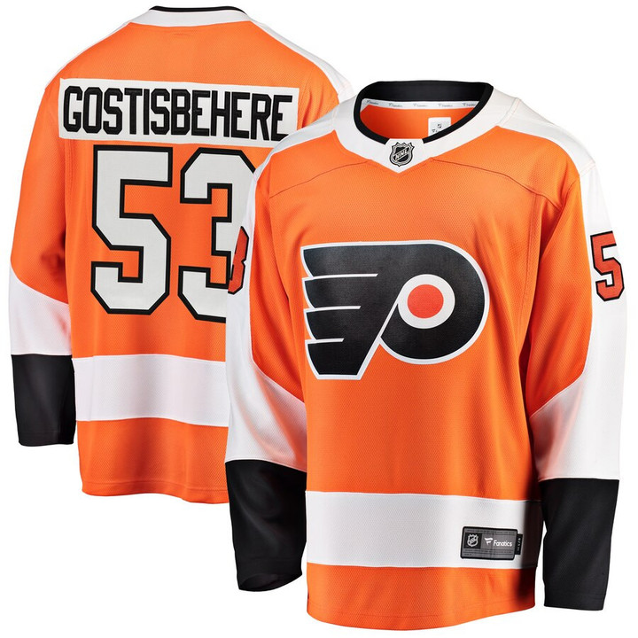 Shayne Gostisbehere Philadelphia Flyers Fanatics Branded Breakaway Player Jersey - Orange - Cfjersey.store