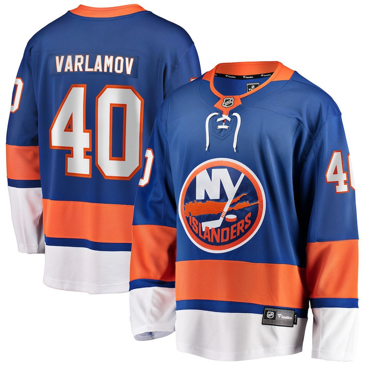 Semyon Varlamov New York Islanders Fanatics Branded Replica Player Jersey - Royal - Cfjersey.store